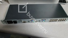 Коммутатор б/у для консолей AF617A HP Server console switch 0x2x16 KVM ( 513736-001 , 517691-001 , AF617A )